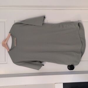 BYLT Basics Drop Cut Lux Short Sleeve T-Shirt Size XL Sage